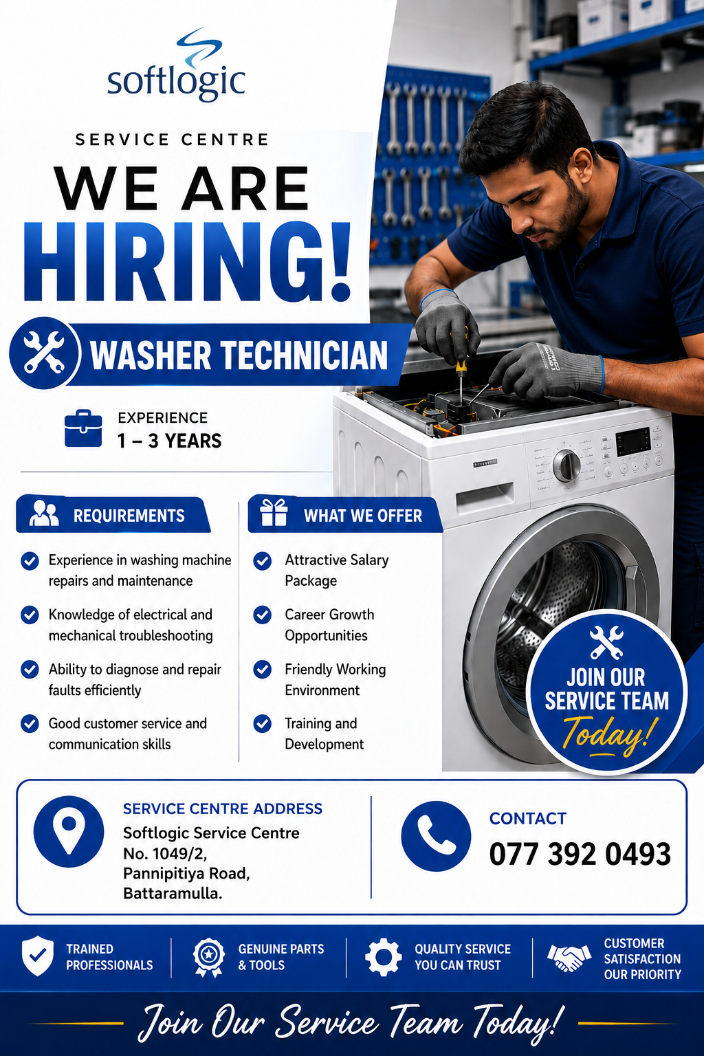 Washer Technician